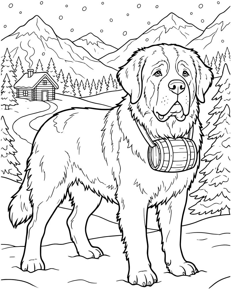 Dog Coloring Pages coloring page preview