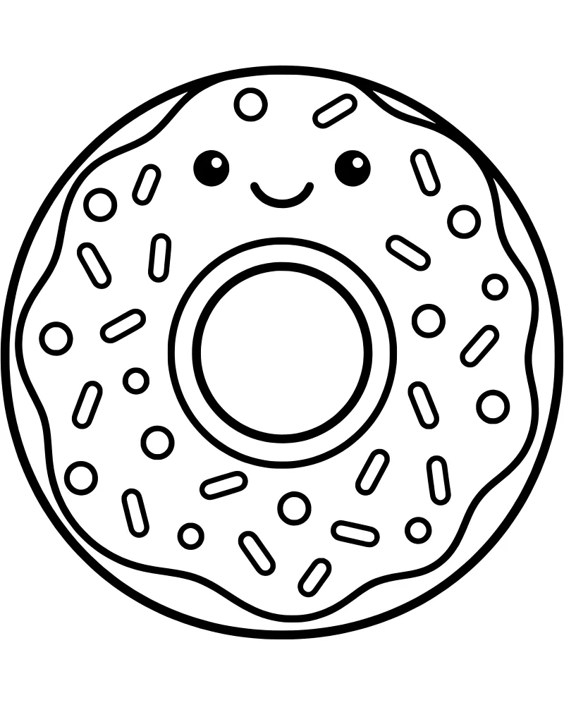 Food & Drinks coloring page preview